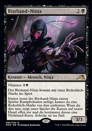 Bisshand-Ninja  (Biting-Palm Ninja)